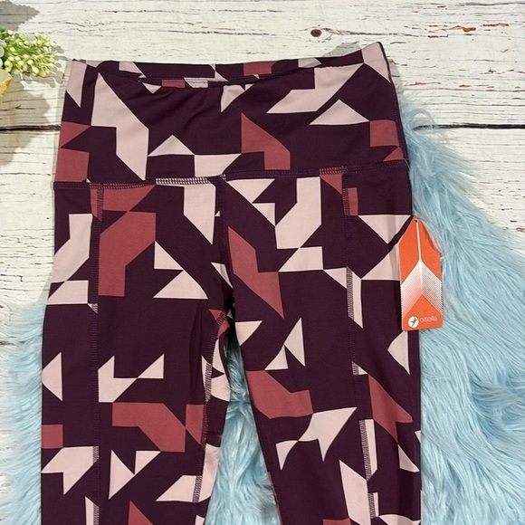 NWT Oiselle Tribeca Print KC Knickers Crop Leggings - Picture 6 of 9